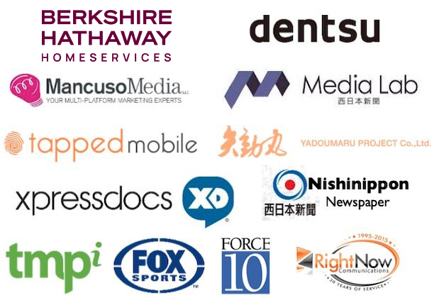 Advertising alliance logos featured on CHALK Digital’s existing website